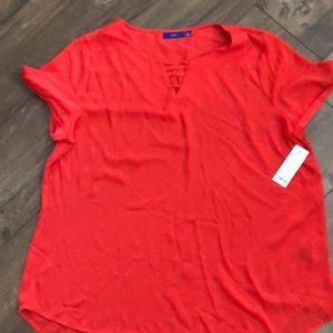 Coral shirt